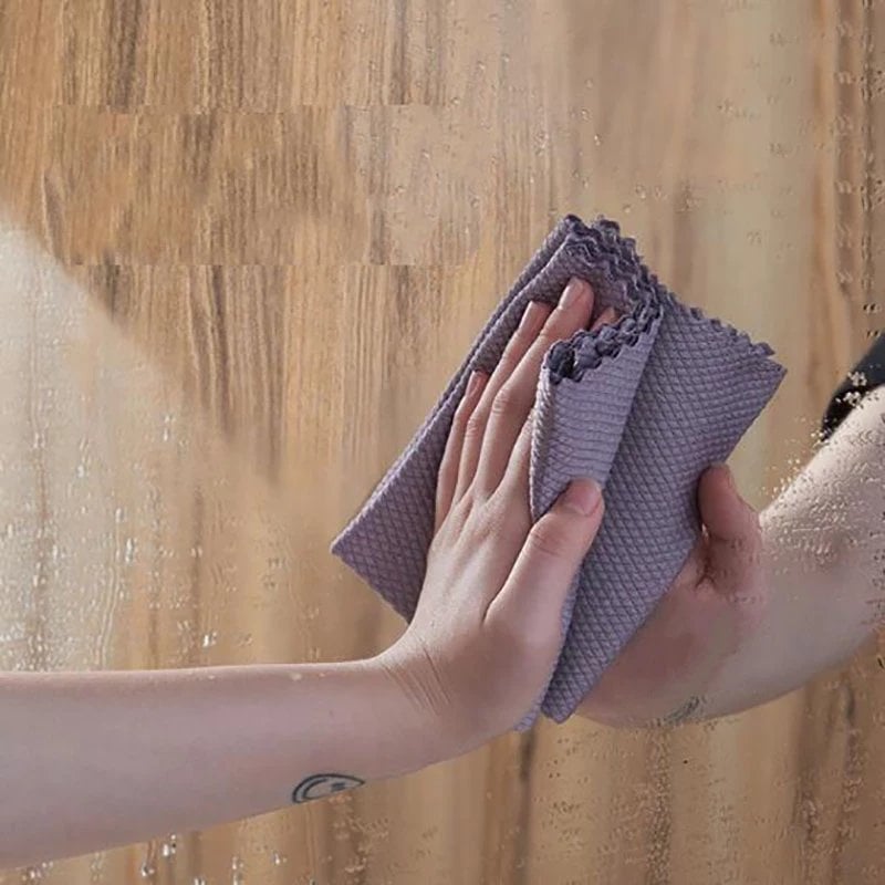 🔥SUMMER HOT SALE - 47% OFF🔥Fish Scale Microfiber Polishing Cleaning Cloth