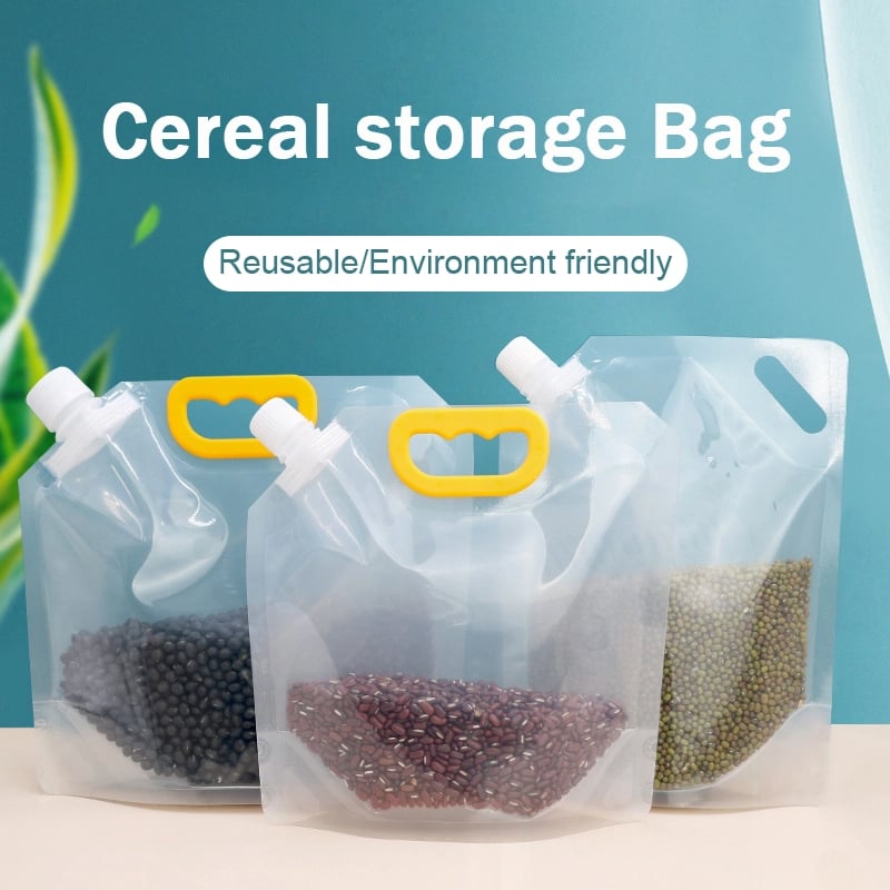 (🔥  Promotion- SAVE 48% OFF)Large Capacity Cereal storage Bag--buy 5 get 4 free & free shipping(9pcs)